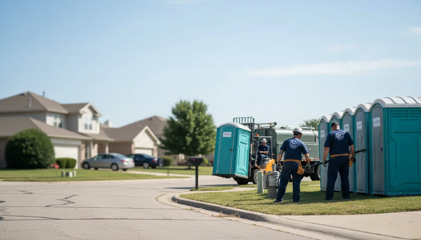 Porta Potty Rental in University Park, IL near me